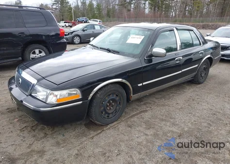 2004 Mercury Grand Marquis Gs из США, поврежденный, VIN 2MEFM74W14X627852